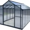 Test serre aluminium 8,23 m² : grande, pas chère… mais à bien sécuriser