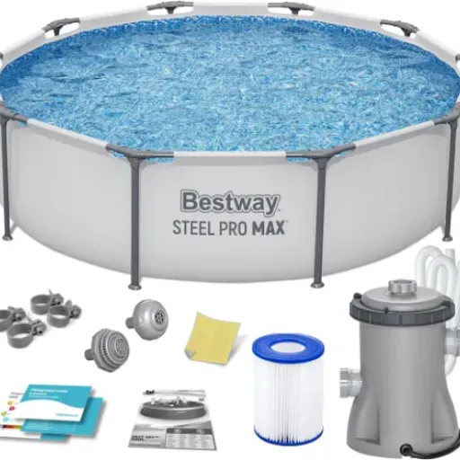 Test Bestway Steel Pro Max 3,05 m x 76 cm : la petite piscine familiale qui fait le job sans ruiner le jardin