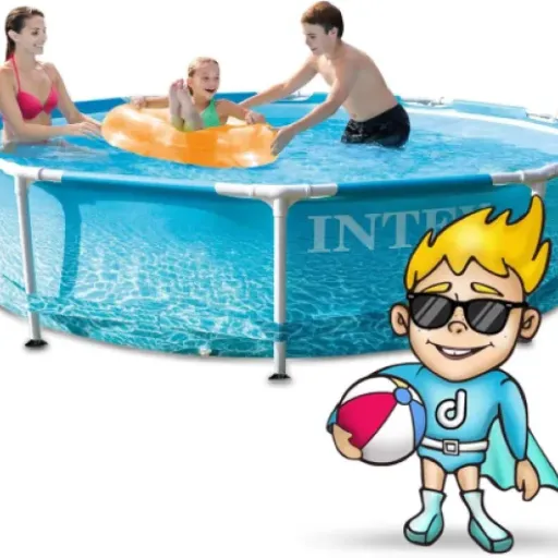 Test Intex Kit Piscinette Tubulaire Ocean 3,05 x 0,76 m : la petite piscine de jardin qui fait le job sans trop de chichis