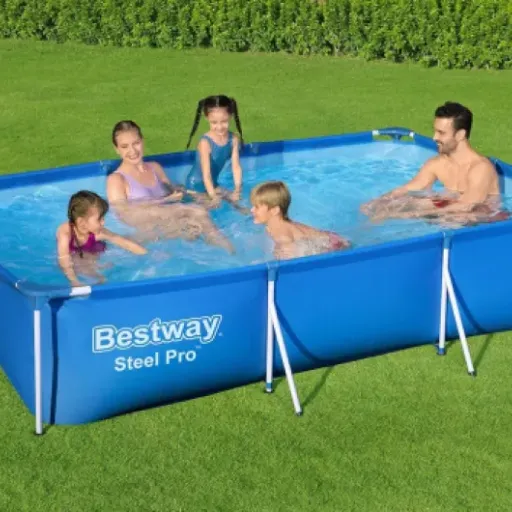 Test Bestway 56404 Steel Pro : la petite piscine rectangulaire qui fait le job pour l’été