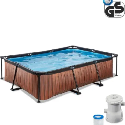 Test EXIT Toys Piscine Hors Sol 300 x 200 x 65 cm : une petite piscine familiale qui fait le job (si on est patient au montage)