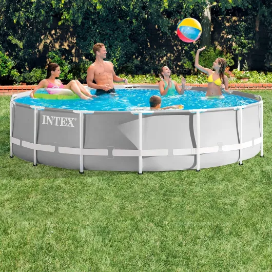 Kit Piscine Prism Frame Ronde Tubulaire (ø) 4,57 x (h) 1,07m 4,57 x 1,07 m