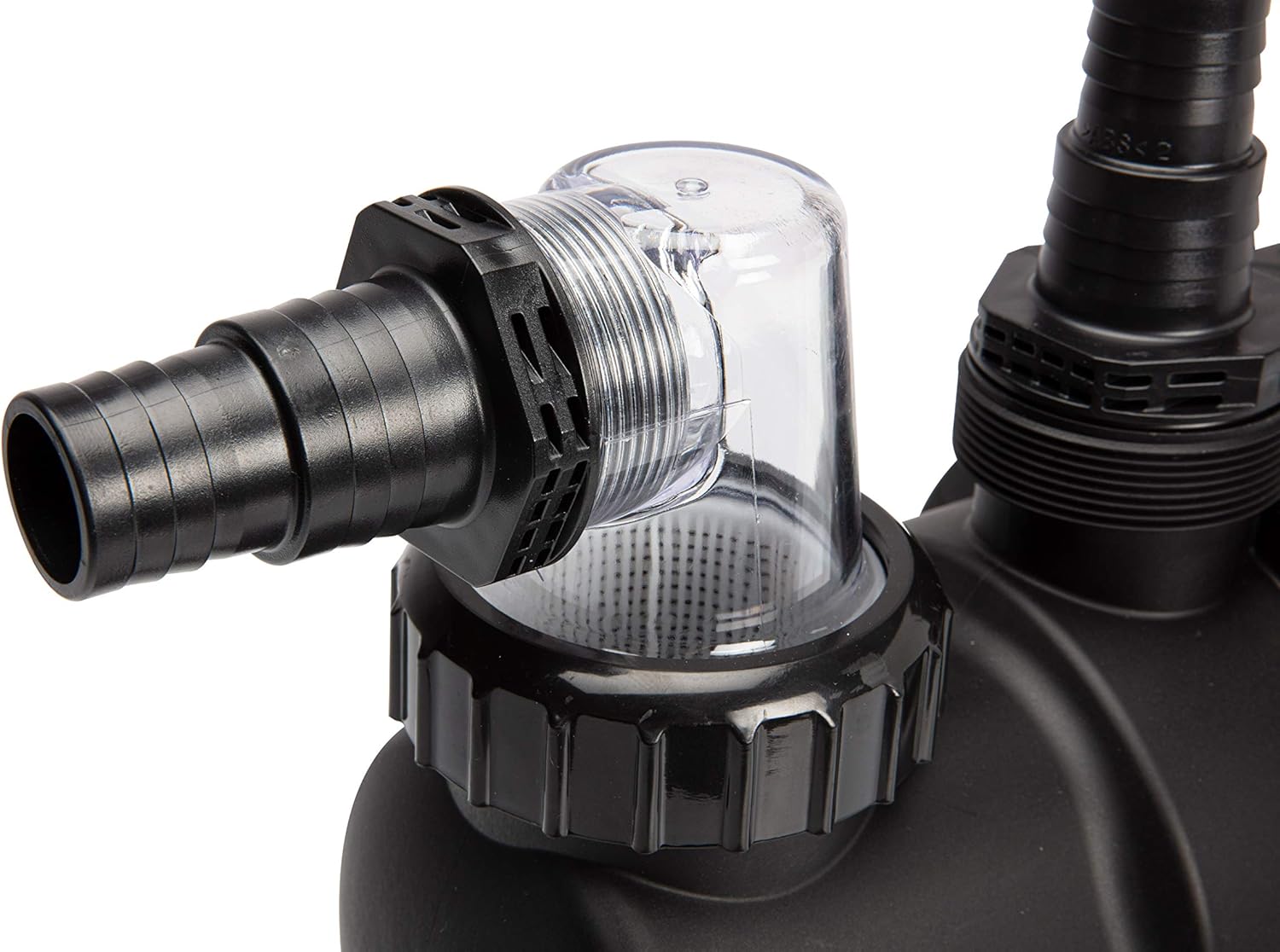 Steinbach 040920 SPS 75-1 Pompe de Filtration Auto-amorçante sans minuteur, Noir,Argent Classique 8.500 l/h
