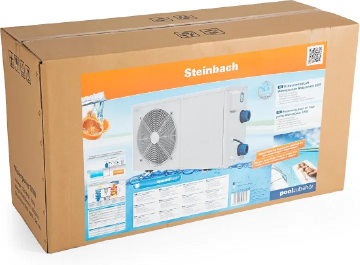 Steinbach Pompe à Chaleur Water Power 8500, Gris, 8,3/5,8 kW/220 V 8,3 kW