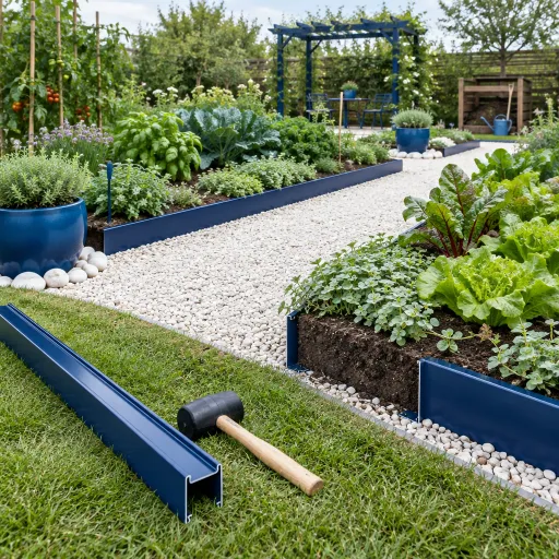 Comment utiliser un profil en aluminium en U pour structurer et protéger le jardin