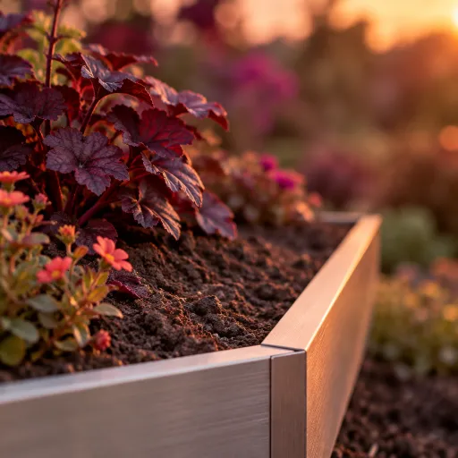 Comment utiliser le tube aluminium rectangulaire pour structurer et protéger son jardin