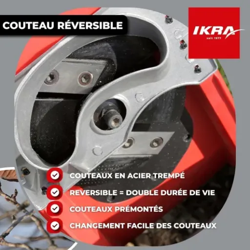 Avis Ikra IMH 2500 : un broyeur de végétaux simple, puissant et plutôt malin pour les petits jardins