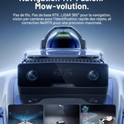 Avis Mammotion LUBA 3 AWD 3000 : le robot tondeuse costaud pour terrains compliqués