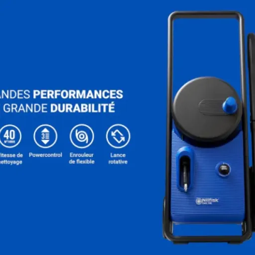 Avis Nilfisk Core 140 PowerControl : le nettoyeur haute pression compact qui mise sur la simplicité