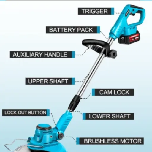 Avis Débroussailleuse électrique Makita 21 V (Oumeitu) : une débroussailleuse sans fil d’entrée de gamme qui divise les acheteurs