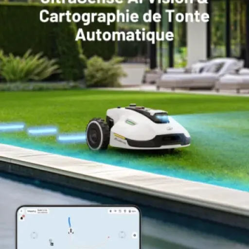 Avis Mammotion YUKA 3000 : le robot tondeuse sans fil périphérique qui vise les grandes pelouses connectées