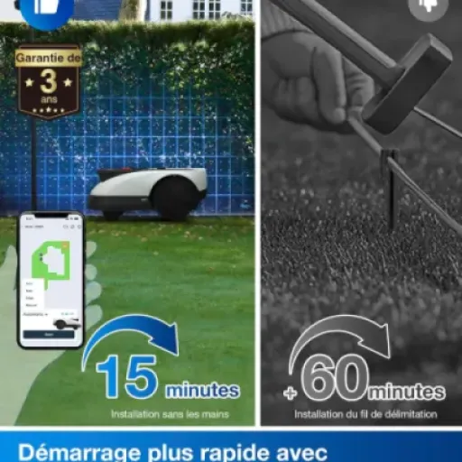Avis ECOVACS Goat O800 RTK : le robot tondeuse qui mise tout sur la navigation sans fil périmétrique