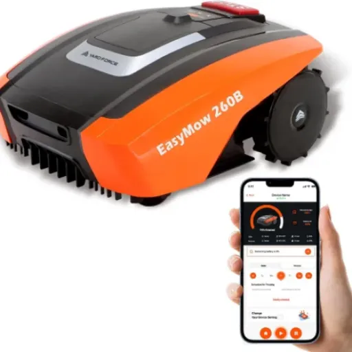 Avis Yard Force Easymow 260B : le robot tondeuse compact pour petits jardins jusqu’à 260 m²