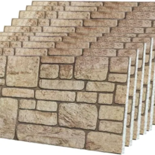 Avis Izodekor panneaux muraux 3D imitation pierre : un habillage rapide pour donner du relief aux murs