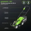 Avis Greenworks 40V G40LM35K2X : la petite tondeuse sans fil pour jardins jusqu’à 400 m²