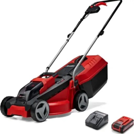 Avis Einhell GE-CM 18/30 Li : la petite tondeuse sans fil taillée pour les petits jardins