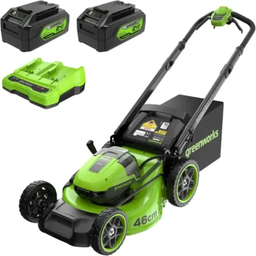Avis Greenworks 48V MO48L424-01 : la tondeuse sans fil costaud pour jardins moyens à grands