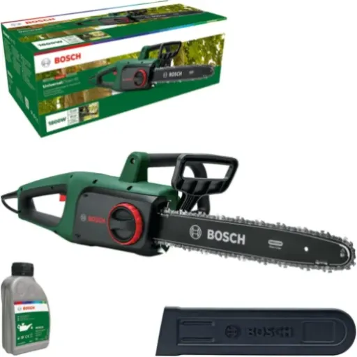 Avis Bosch UniversalChain 40 : la tronçonneuse filaire simple et efficace pour le bois de chauffage