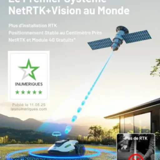 Avis Mammotion YUKA Mini 500 : le robot tondeuse sans fil périphérique qui mise sur le NetRTK et l’IA