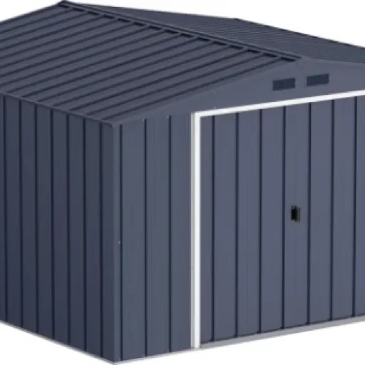 Avis Duramax ECO 10 x 10 : un grand abri métal économique pour ranger enfin le jardin