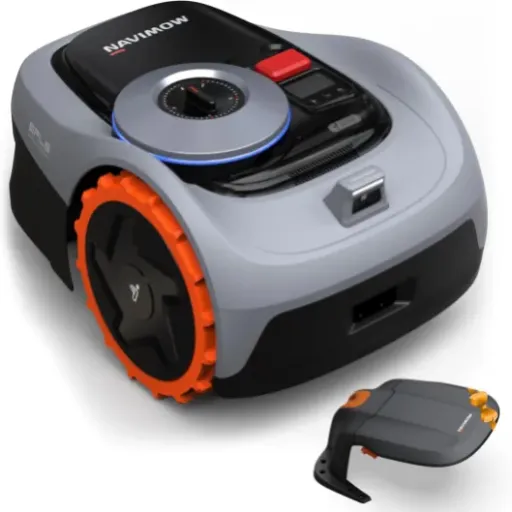 Avis Navimow i105E + Garage S : le robot tondeuse qui se passe enfin de câble périmétrique