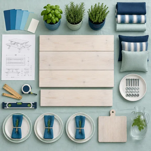 Choisir et aménager une table pique-nique en bois pour sublimer le jardin