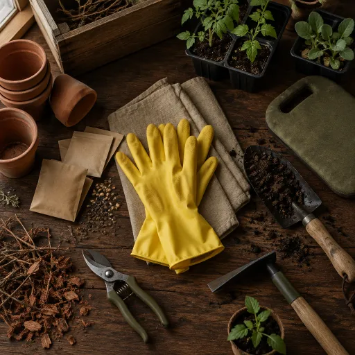 Comment choisir le meilleur gant en latex jaune pour le jardinage exigeant