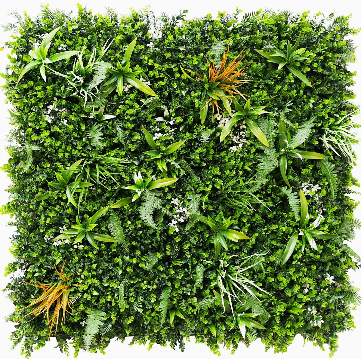 Mur Végétal Artificiel Savane - Décoration Intérieure & Extérieure - Haute Qualité - Résistant UV et Intempéries - Prix au m