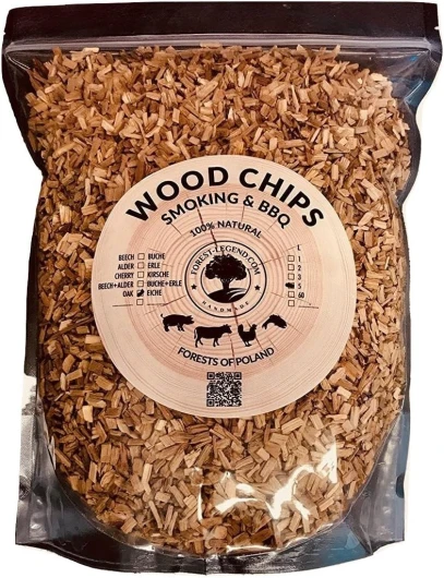 Copeaux de bois de fumage pour barbecue et fumoir 5 litres 100 % naturel issu de forêts polonaises hêtre