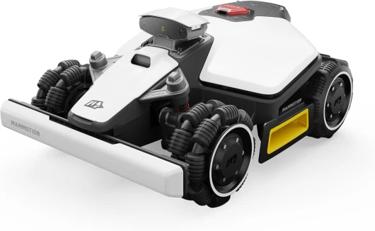 LUBA Mini AWD 800 Robot Tondeuse sans Fil Périphérique, NetRTK+Vision, Aucune Antenne RTK Requise, Recommandé 800m², Max - 1000m², Pentes à 80%, avec Module 4G