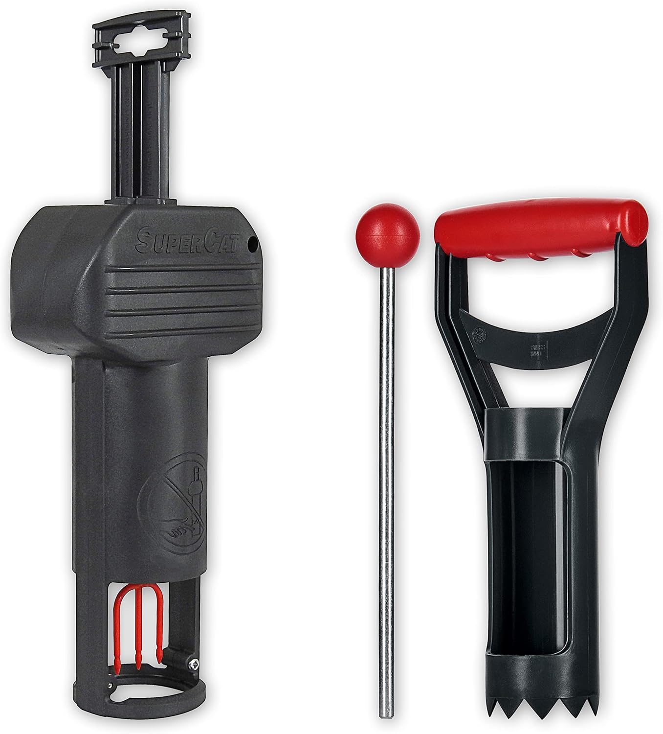 Piège à campagnols Pro SuperCat avec Accessoires - Piège Efficace pour Rats des Champs et campagnols, Mécanisme breveté, Réutilisable - 1X Piège + 1X Accessoires