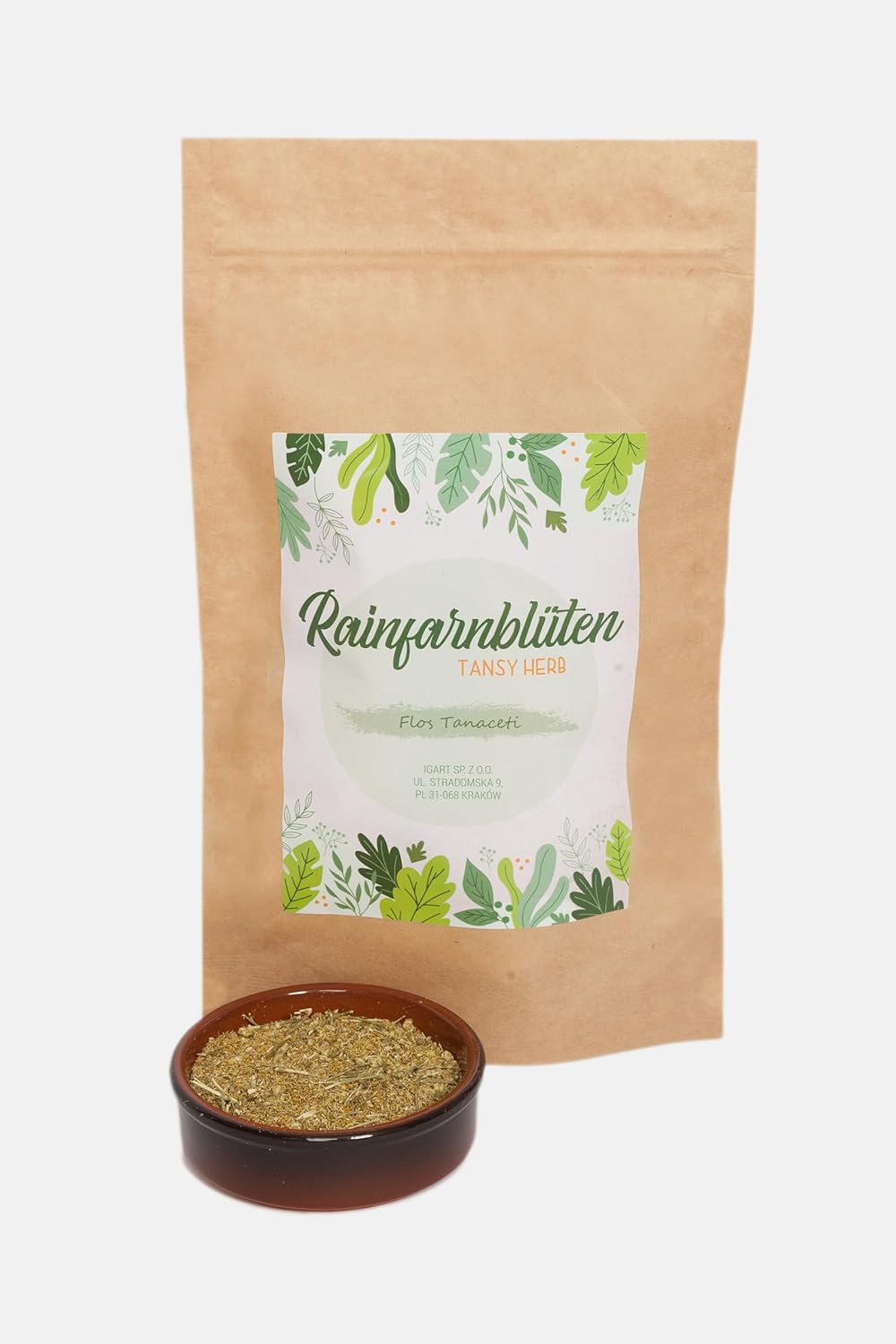 IGART Herbe et Fleurs de Tanaisie 100g - Tanacetum Vulgare - Herbe de Tanaisie - Fleurs de Tanaisie Coupées - Qualité Supérieure