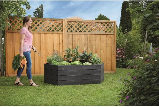2 Carrés Potager Avec 2 Sets D'extension - 995212