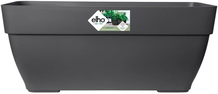 Vibia Campana Trough 80 - Planteur pour Extérieur - Ø 76.5 x H 33.3 cm - Noir/Anthracite 80 cm Anthracite