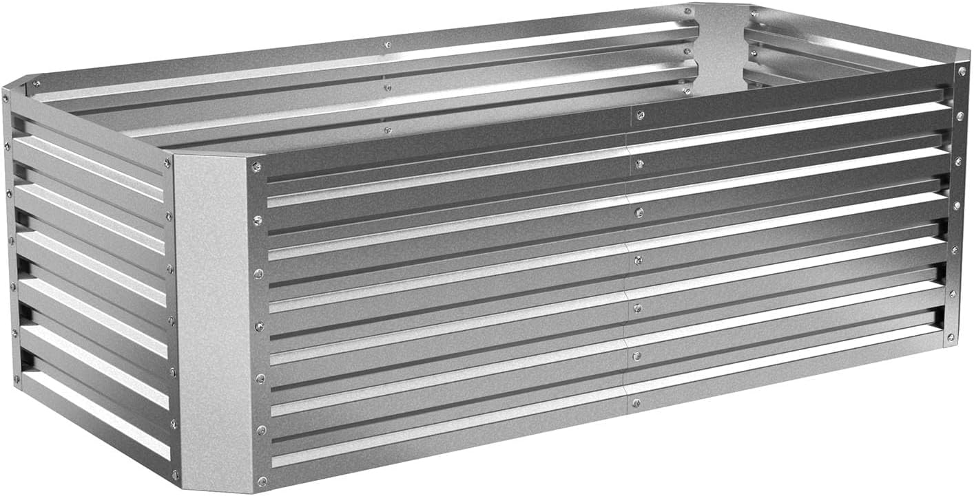 Plate-bande surélevée pour balcon et jardin 184 x 60 x 90 cm 184 cm lang