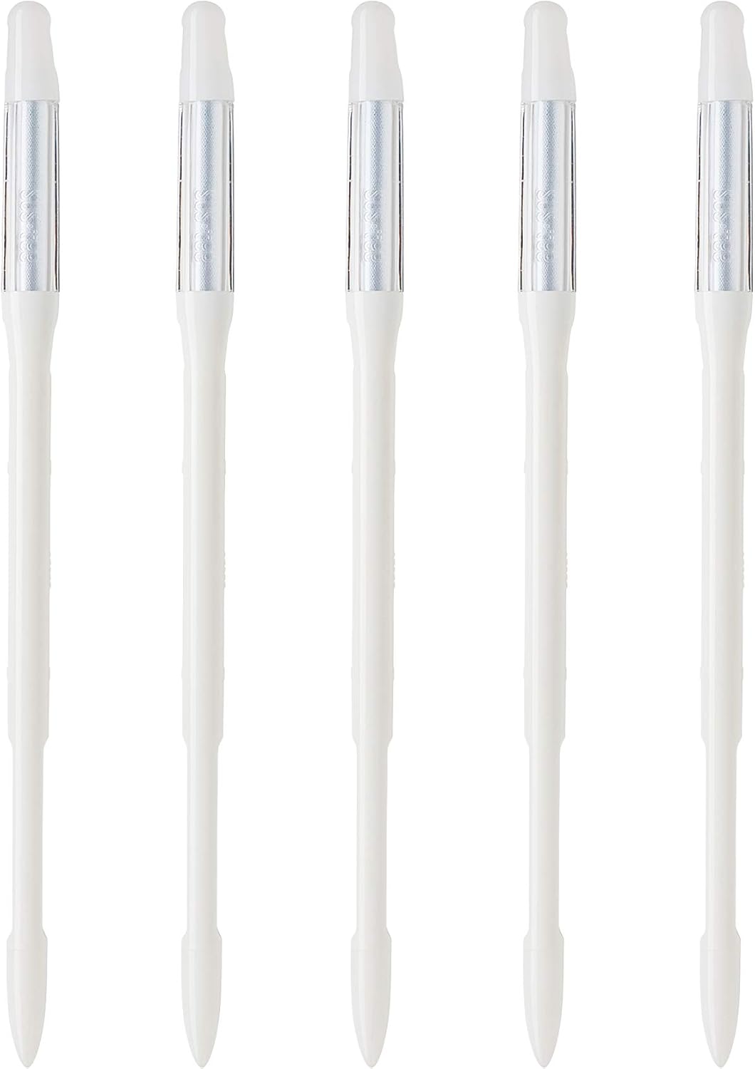 SUStee Indicateur d'arrosage pour plantes (lot de 5, moyen, blanc) - Pour toutes les plantes, fonctionne dans tous les sols - Design minimaliste, facile à utiliser, sans piles - 100% Made in Japan M blanc