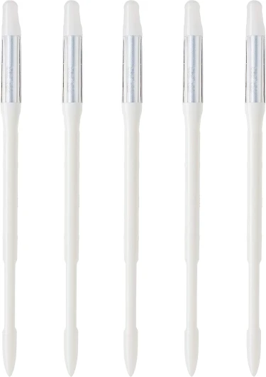 SUStee Indicateur d'arrosage pour plantes (lot de 5, moyen, blanc) - Pour toutes les plantes, fonctionne dans tous les sols - Design minimaliste, facile à utiliser, sans piles - 100% Made in Japan M blanc