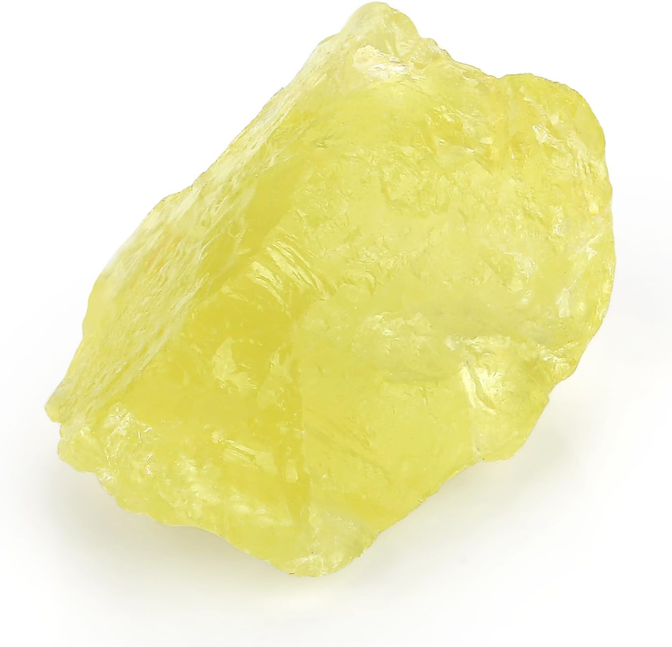 XIANNVXI Cristal de Citrine Pierre de Cristal de Citrine Pierre de Cristal de Guérison Naturelle Pierre de Cristal Pierres Précieuses Cristal Brut Pierre Brute Une Pièce