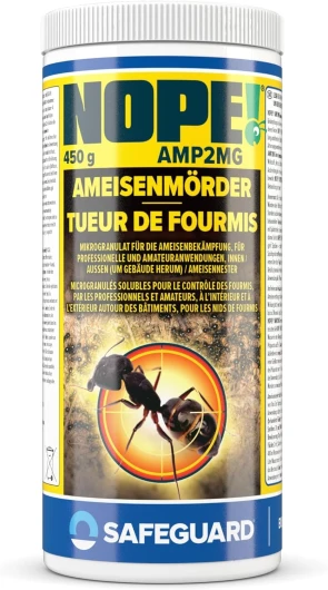 ! Granulés Anti-Fourmis 450g – Appât Inodore pour Intérieur & Extérieur – Cible la Fourmilière – Insecticide Puissant à Action Retardée