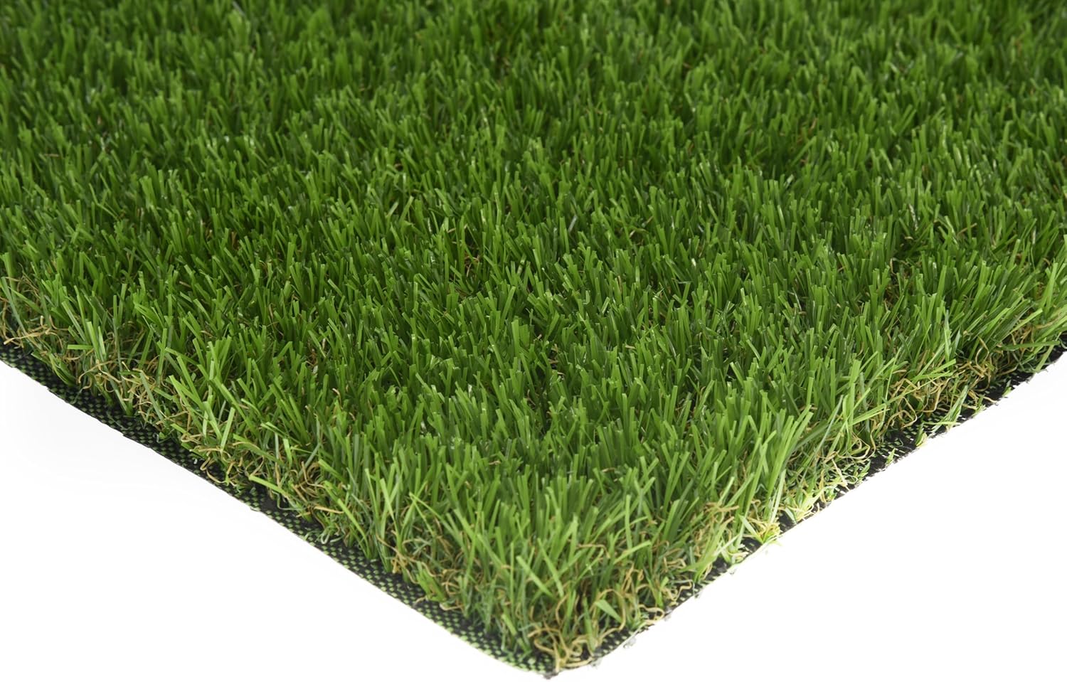 Gazon Synthétique 22 mm - 133 x 300 cm (4 m²) - Pour Balcon, Terrasse, Jardin - Effet Naturel - Haute Densité de 18.000 Fils/m² - Résistant UV - Fond Drainant - Adapté aux Animaux - Vert Brin 22 mm / 1,33x3 m