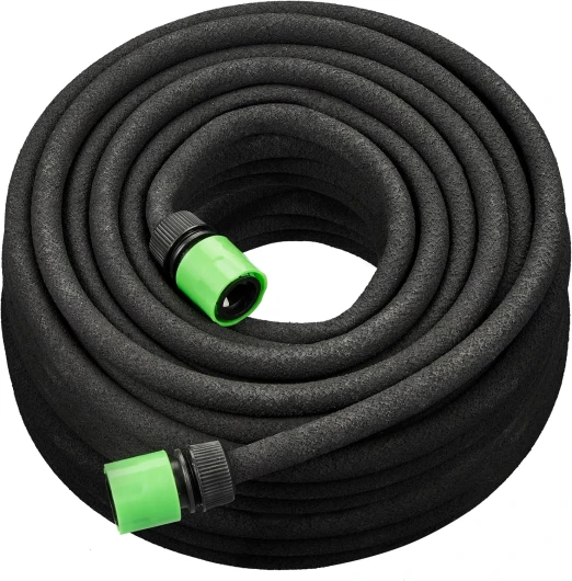 Tuyau d'arrosage, 20 m, pour Vos carrés potagers surélevés ou Vos Haies, pour Le Jardin, Noir