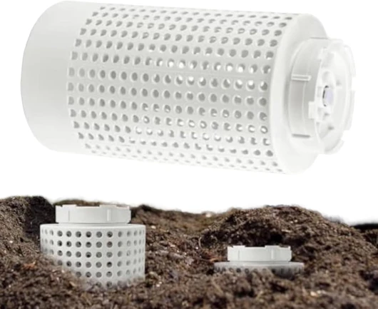 Sghtil Vermicomposteur Enfoui - Bac À Fumier De,Conteneur De Compost Régulateur D'Humidité pour Jardinage Urbain Déchets De Jardin Enrichissement Sol Agricole Biologique