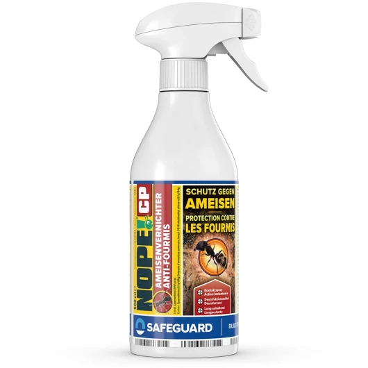 ! CP Spray Anti-Fourmis 500ml – Maison Intérieur & Extérieur – Inodore & à Base d’Eau – Longue Durée 500 ml