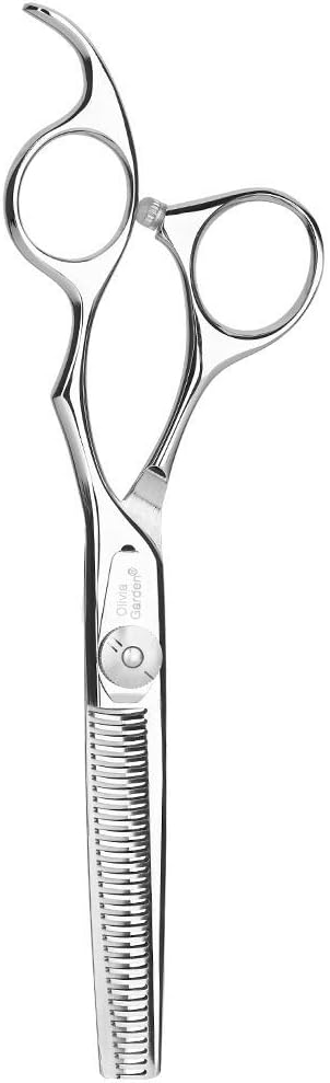 SilkCut Effileur, Japonais, Taille 6", 35 Dents - Puissantes Lames Convexes, Fait-Main avec de l'Acier Japonais, Dans une Pochette