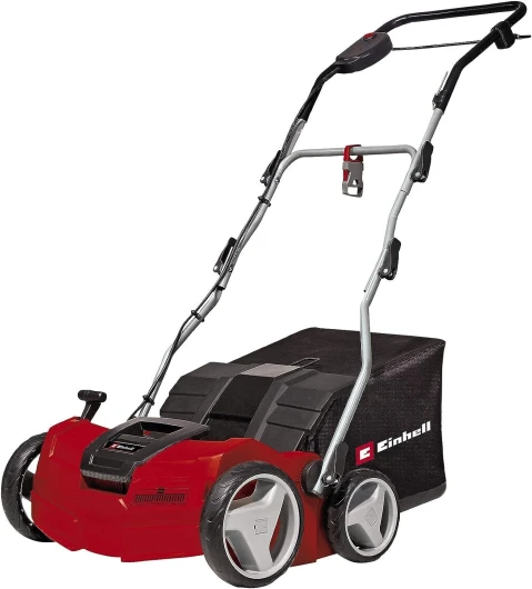 Scarificateur électrique GE-SA 1640 (1600 W, Largeur de travail 40 cm, Grand bac de ramassage de 48 l, Surface conseillée 800 m²) 30 griffes
