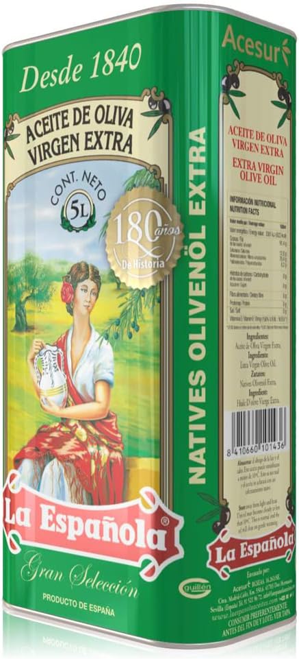 Huile d'olive extra vierge - Bidon différents formats (5 L) 5 l (Lot de 1)