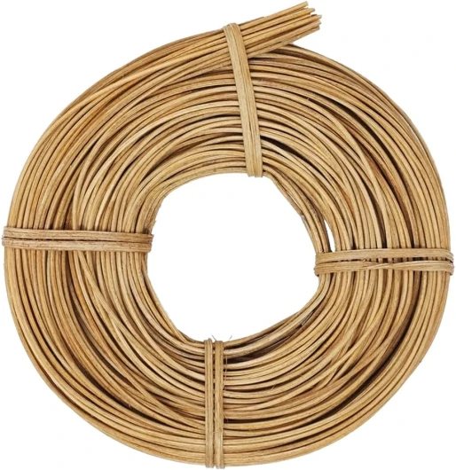 Famos Osier tressé 2,25 mm - Plusieurs couleurs au choix (100 g, marron clair) 115G Marron Clair