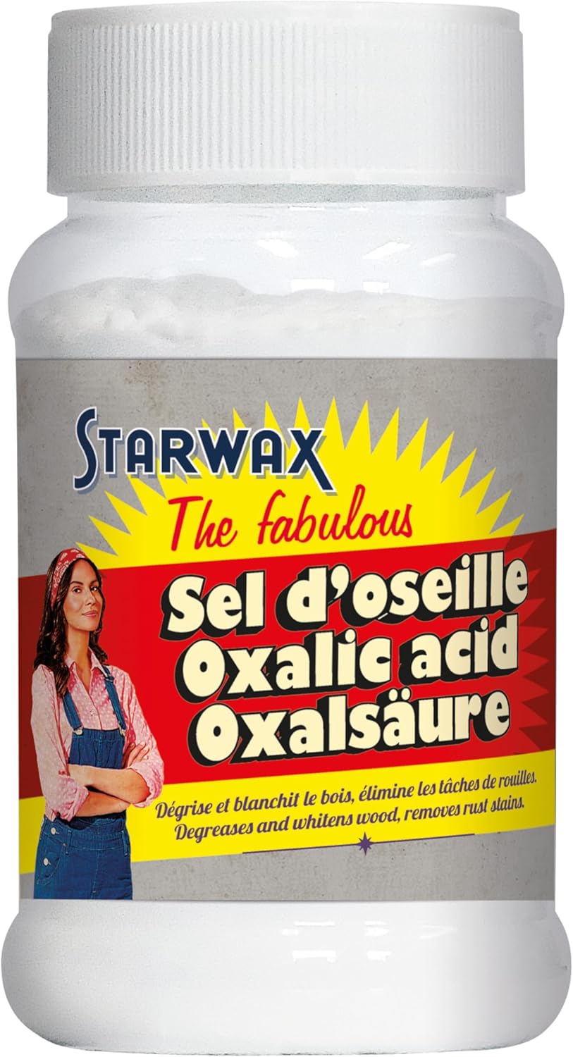 THE FABULOUS - Sel d'Oseille - Dégrise le Bois - Détache les Textiles Blancs - Elimine la Rouille - Désoxyde les Métaux et Cuivres - 100% d'Origine Naturelle - Fabriqué en France - 400 g 400g