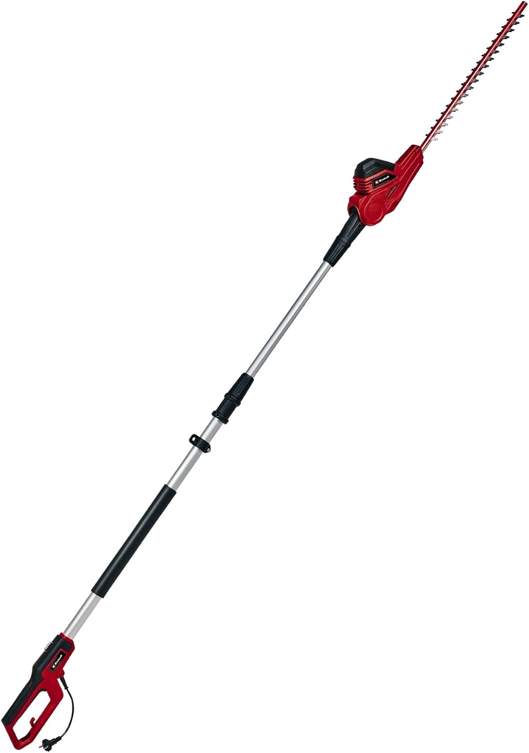 Taille-haies télescopique GC-HH 5056 (500 W, Longueur de Coupe 47 cm, Extensible 170-250 cm) Nouvelle Version