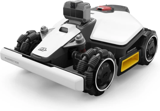 LUBA Mini AWD LiDAR – Robot Tondeuse sans Fil Périphérique, avec LiDAR 3D+Vision, sans antenne RTK, cartographie Automatique, 1 500 m² recommandés, Module 4G, Pente Jusqu’à 80%